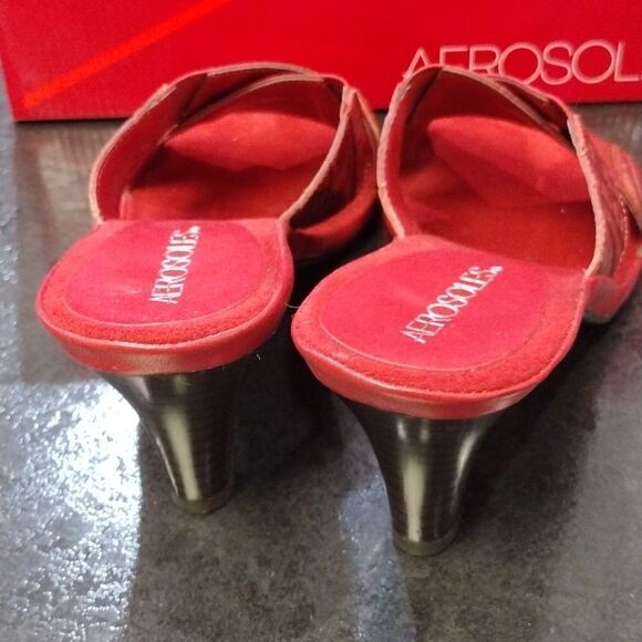 Aerosoles red shoes - Picture 3 of 6